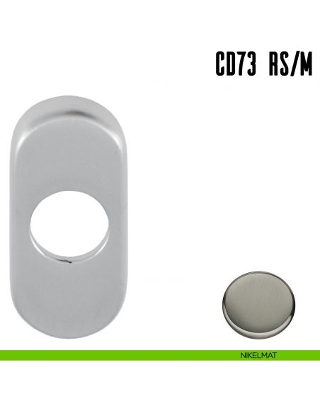 Rosetta stretta con molla Colombo Design CD73 RS/M nikelmat