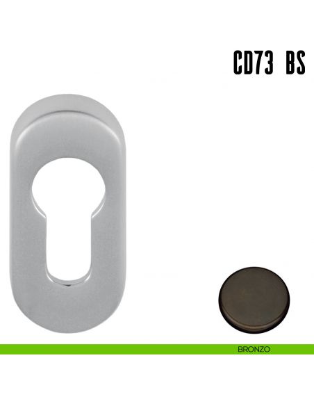 Bocchetta stretta foro yale Colombo Design CD73 BS bronzo