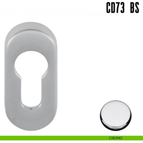 Bocchetta stretta foro yale Colombo Design CD73 BS cromo
