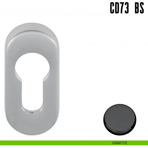 Bocchetta stretta foro yale Colombo Design CD73 BS grafite