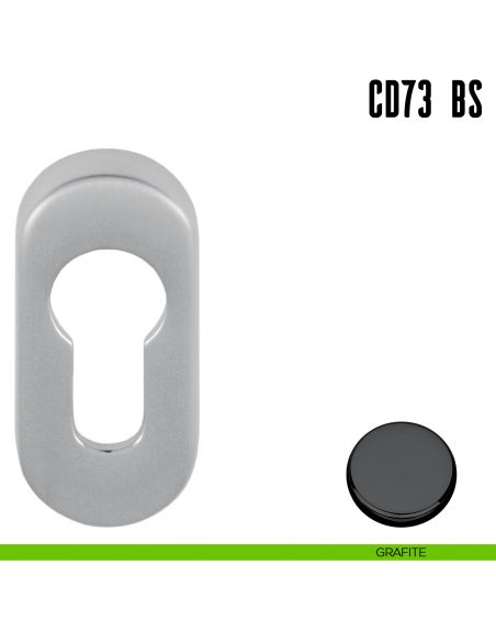 Bocchetta stretta foro yale Colombo Design CD73 BS grafite