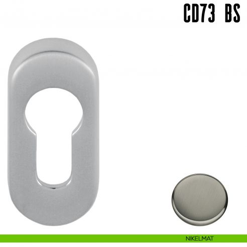 Bocchetta stretta foro yale Colombo Design CD73 BS nikelmat