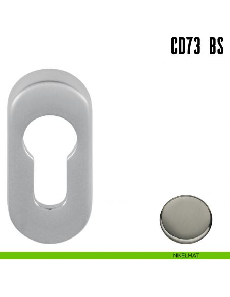 Bocchetta stretta foro yale Colombo Design CD73 BS nikelmat