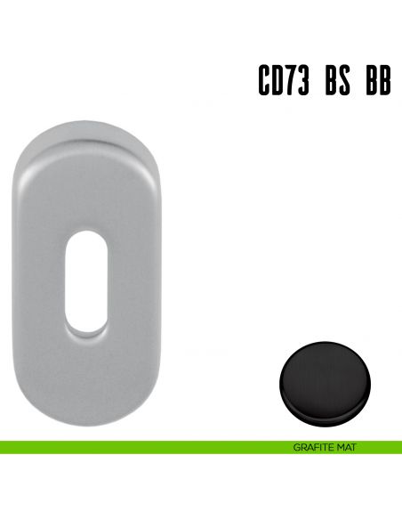 Bocchetta stretta foro patent Colombo Design CD73 BS BB grafite mat