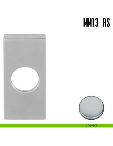 Rosetta stretta quadrata Colombo Design MM13 RS cromat