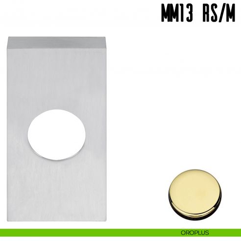 Rosetta stretta quadrata con molla Colombo Design MM13 RS/M oroplus