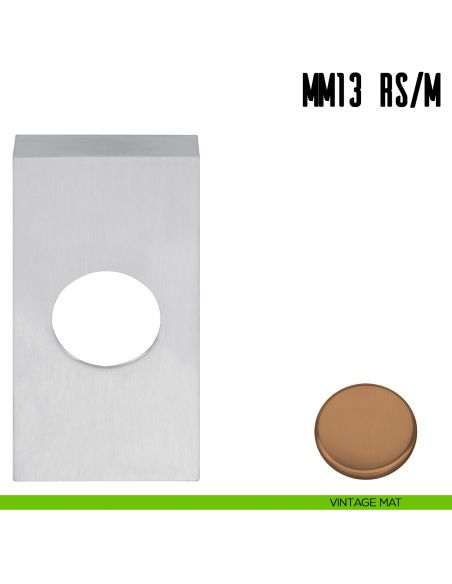 Rosetta stretta quadrata con molla Colombo Design MM13 RS/M vintage mat