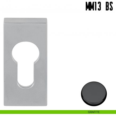 Bocchetta stretta quadrata foro yale Colombo Design MM13 BS grafite