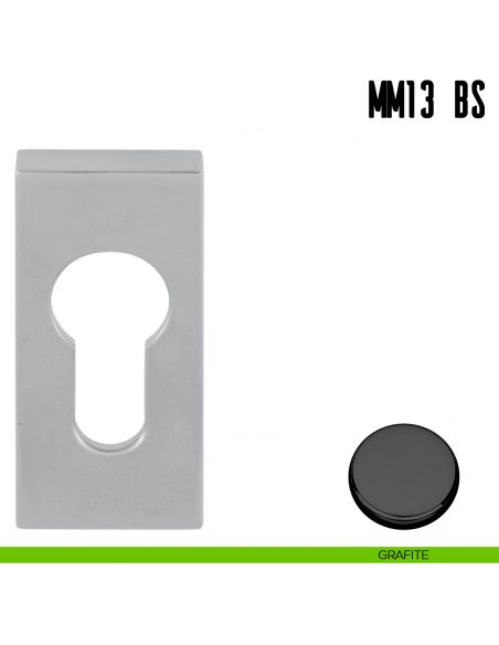 Bocchetta stretta quadrata foro yale Colombo Design MM13 BS grafite