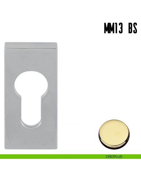 Bocchetta stretta quadrata foro yale Colombo Design MM13 BS oroplus