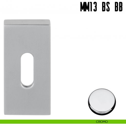 Bocchetta stretta quadrata foro patent Colombo Design MM13 BS BB cromo