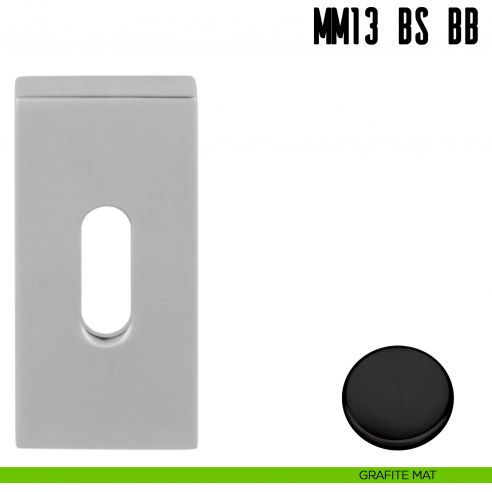 Bocchetta stretta quadrata foro patent Colombo Design MM13 BS BB grafite mat