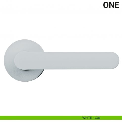 Maniglia per porta One Colombo Design Mood Collection white