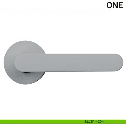 Maniglia per porta One Colombo Design Mood Collection silver
