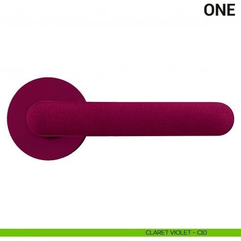 Maniglia per porta One Colombo Design Mood Collection claret violet