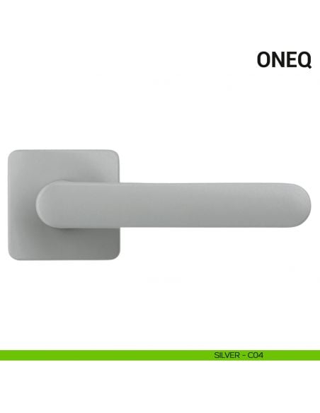 Maniglia per porta OneQ Colombo Design Mood Collection silver