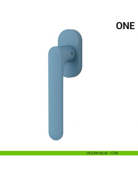 Maniglia per finestra martellina DK One Colombo Design Mood Collection ocean blue