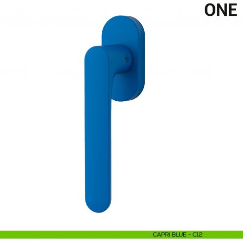 Maniglia per finestra martellina DK One Colombo Design Mood Collection capri blue