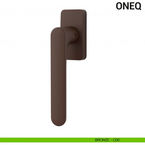 Maniglia per finestra martellina DK OneQ Colombo Design Mood Collection bronze