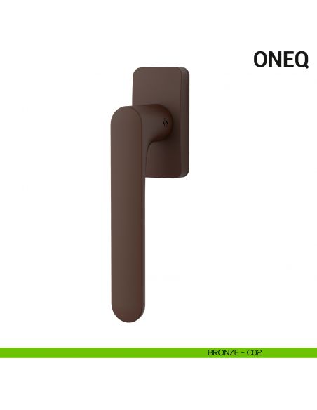 Maniglia per finestra martellina DK OneQ Colombo Design Mood Collection bronze