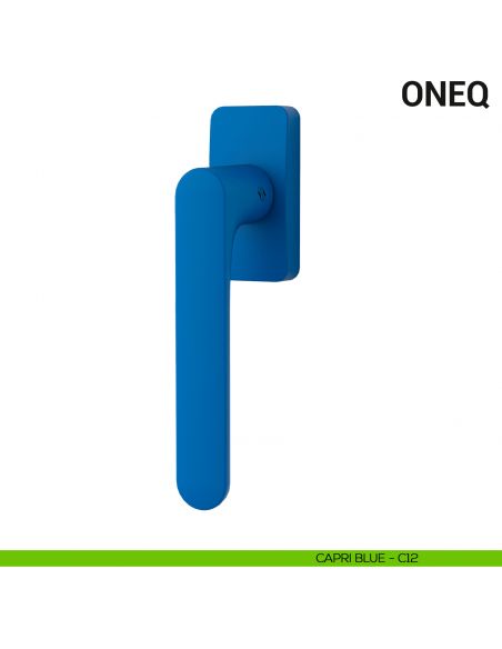 Maniglia per finestra martellina DK OneQ Colombo Design Mood Collection capri blue