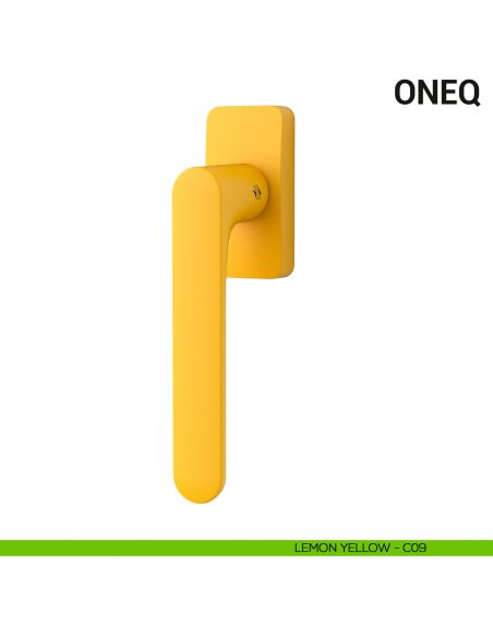 Maniglia per finestra martellina DK OneQ Colombo Design Mood Collection lemon yellow