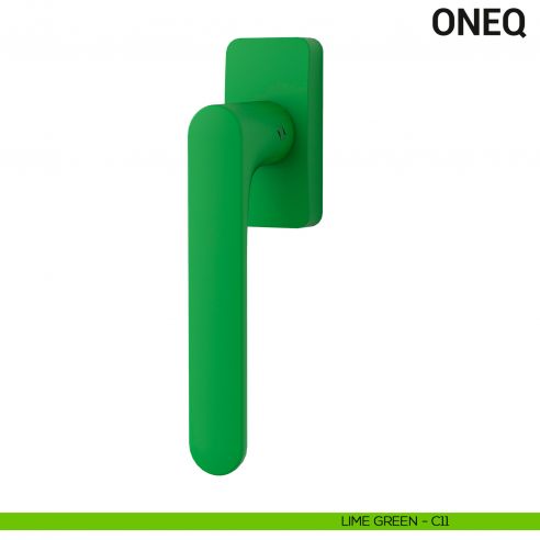 Maniglia per finestra martellina DK OneQ Colombo Design Mood Collection lime green