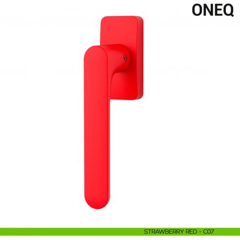 Maniglia per finestra martellina DK OneQ Colombo Design Mood Collection strawberry red