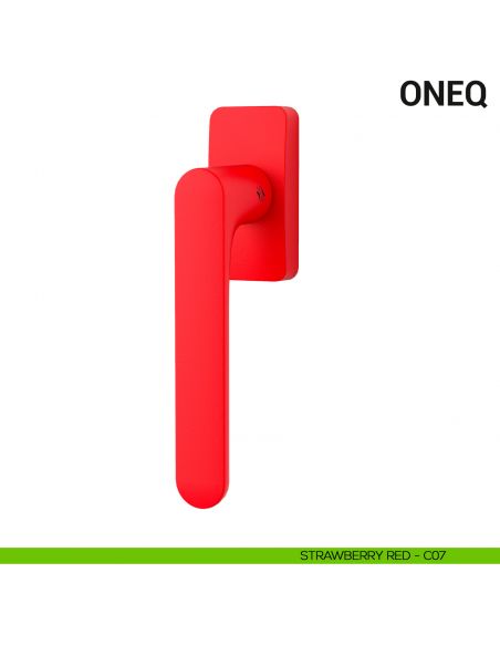 Maniglia per finestra martellina DK OneQ Colombo Design Mood Collection strawberry red