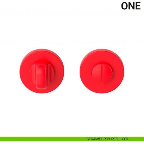 Nottolino per porte One Colombo Design Mood Collection strawberry red