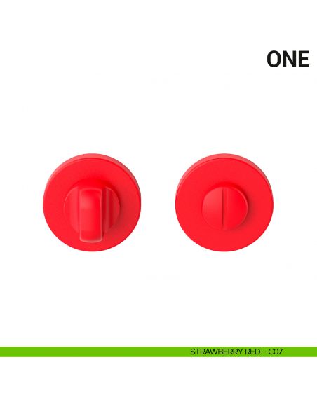 Nottolino per porte One Colombo Design Mood Collection strawberry red