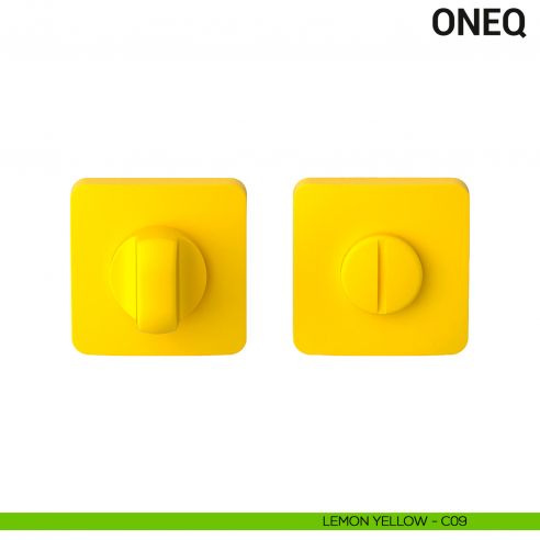 Nottolino per porte OneQ Colombo Design Mood Collection lemon yellow