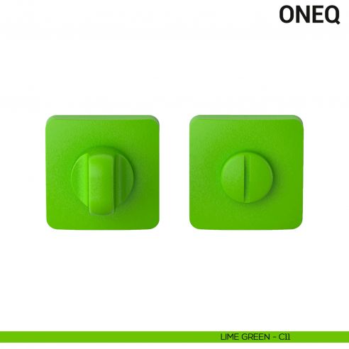Nottolino per porte OneQ Colombo Design Mood Collection lime green