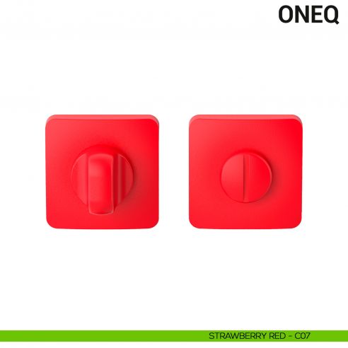 Nottolino per porte OneQ Colombo Design Mood Collection strawberry red
