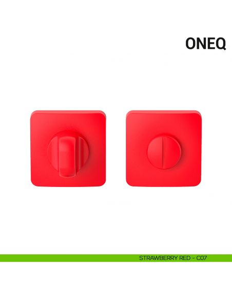 Nottolino per porte OneQ Colombo Design Mood Collection strawberry red
