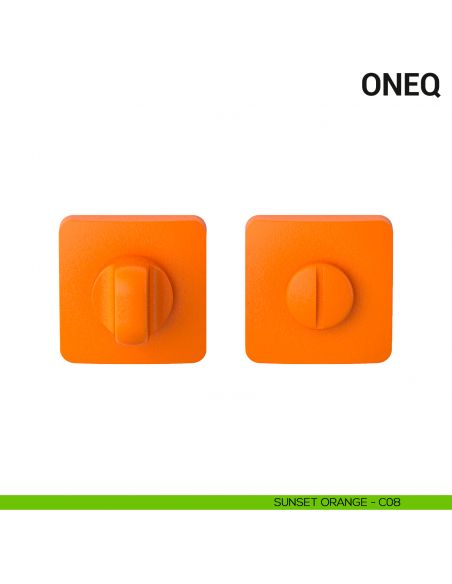 Nottolino per porte OneQ Colombo Design Mood Collection sunset orange
