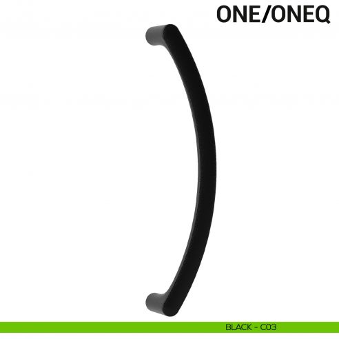 Maniglione per porta One Colombo Design singolo Mood Collection black