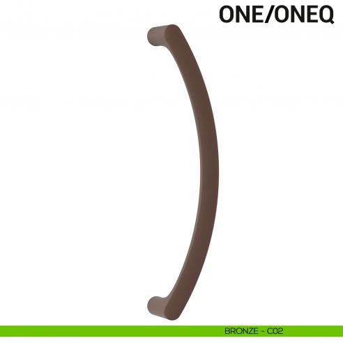 Maniglione per porta One Colombo Design singolo Mood Collection bronze