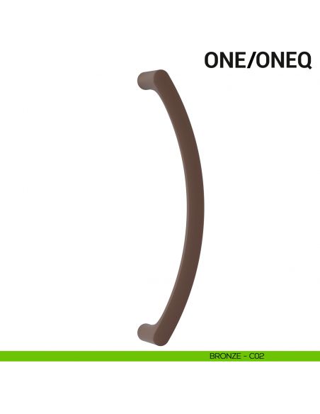 Maniglione per porta One Colombo Design singolo Mood Collection bronze