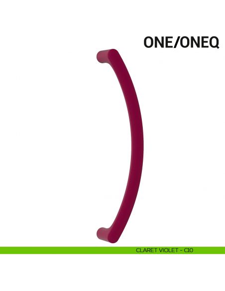 Maniglione per porta One Colombo Design singolo Mood Collection claret violet