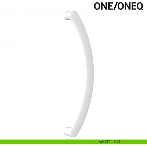 Maniglione per porta One Colombo Design singolo Mood Collection white