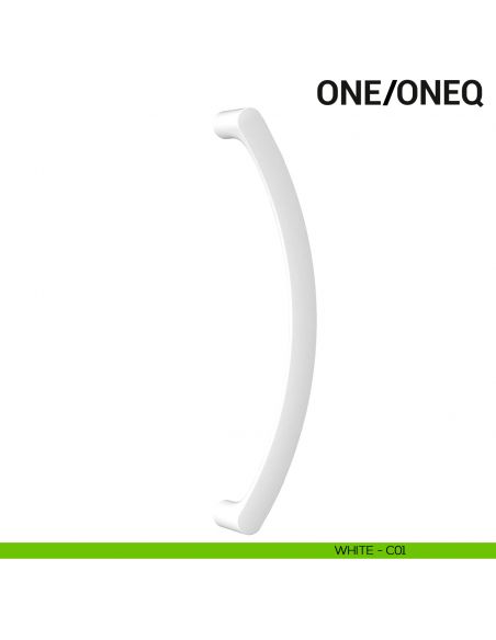 Maniglione per porta One Colombo Design singolo Mood Collection white