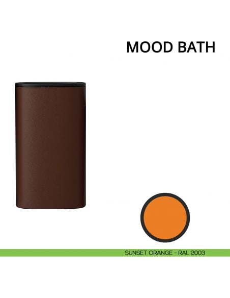 Porta bicchiere d'appoggio Colombo Design Mood Bath sunset orange