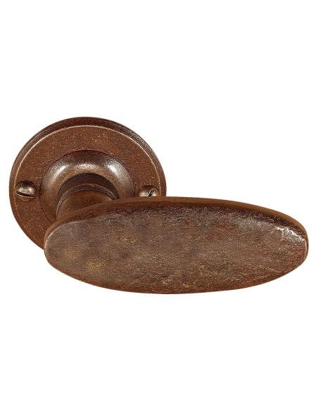 Maniglia in ferro per porta Il Forgiato FM 334 senza molla