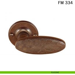 Maniglia in ferro per porta Il Forgiato FM 334 senza molla 2