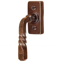 Maniglia in ferro per finestra martellina DK FM 018 Il Forgiato