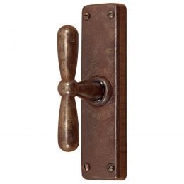 Maniglia in ferro per finestra cremonese FM 032 Il Forgiato