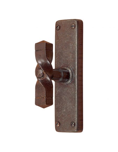 Maniglia in ferro per finestra cremonese FM 028 Il Forgiato