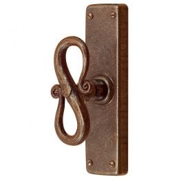 Maniglia in ferro per finestra cremonese FM 017 Il Forgiato