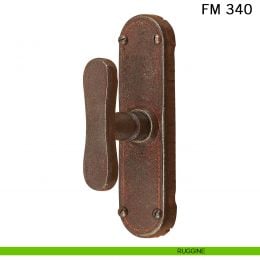 Maniglia in ferro per finestra cremonese FM 340 Il Forgiato 2